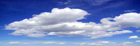 Wolken-Cumulus